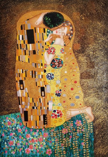 Bacio klimt 36 x24 - klimt,, 36"x24"