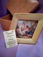 Porcellana Limoges Vintage Con Certificato Di Garanzia E Scatola Originale...