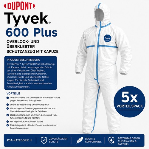 Dupont tyvek 600 plus tuta - tyvek,
