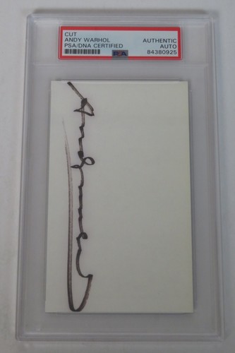 Andy warhol art artist - andy, signed