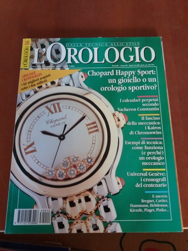 Rivista orologio 16 del - rivista, l'orologio