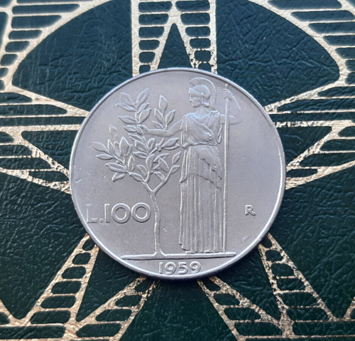 100 lire 1959 - ,
