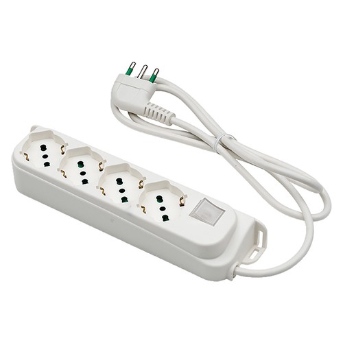 Multipresa con interruttore - con,