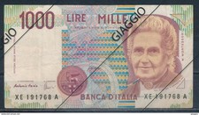 °°° ITALIA - 1000 LIRE
