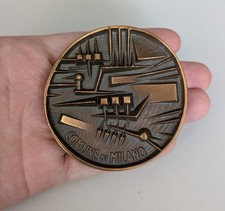 NL* MILANO Medaglia Bronzo ARNALDO POMODORO COMUNE DI MILANO Johnson