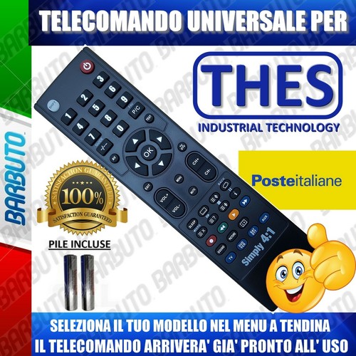 Telecomando universale thes - telecomando,