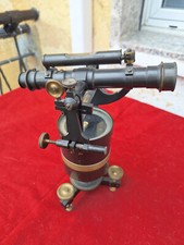 Filotecnica Salmoiraghi '800 antico squadro graduato c/cannocchiale Theodolite