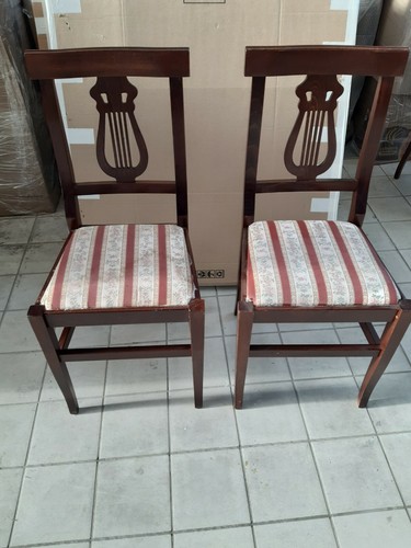 Antiche sedie legno