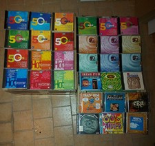 30 CD musicali con i successi anni 90 80 60 50 Italiani e Stranieri Pop Dance