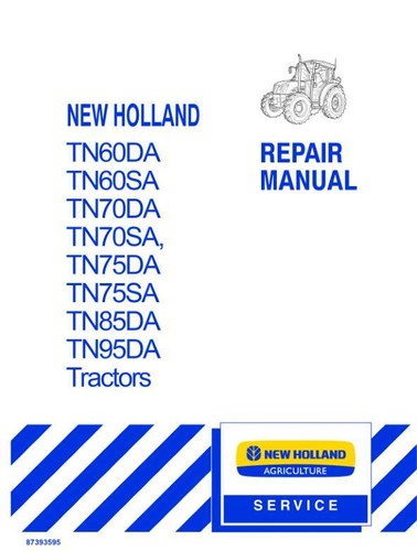 New holland tn60da tn70da - holland, tn60da/sa,