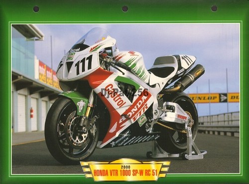 Fiche moto honda - :, 51