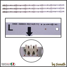 KIT 3 BARRE LED PER SAMSUNG