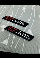 Stemma Fregio Logo Emblema per FORD FOCUS FIESTA ST Kuga Puma ST Line 2 Pezzi