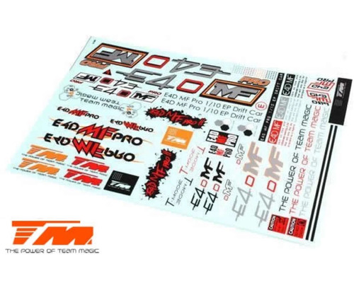 Adesivo team magic e4d pro - magic,