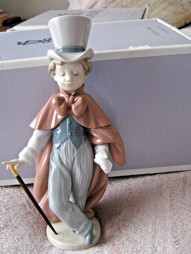 Lladro out for a - for, stroll