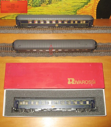 Rivarossi 242 carrozza - ho,