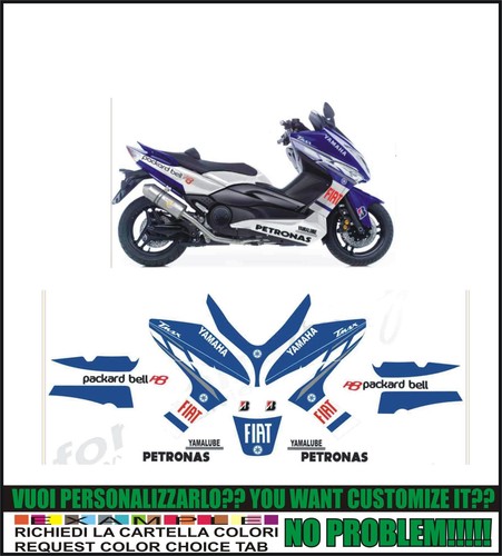 Adesivi tmax 2008 2011 moto - 2011,