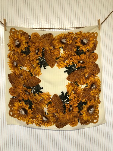 Foulard quadrato vintage - vintage, con