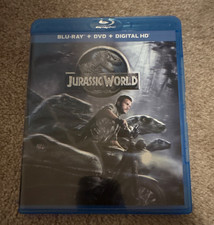 Jurassic world blu ray dvd - world,