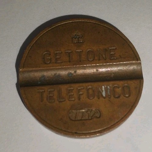 Gettone telefonico 7712 cmm - telefonico,