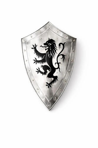 Scudo leone cavaliere