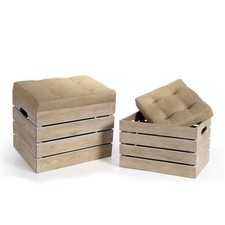 SET 2 POUF CONTENITORI