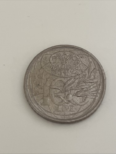 Moneta 100 lire fao - moneta, 1945-1995