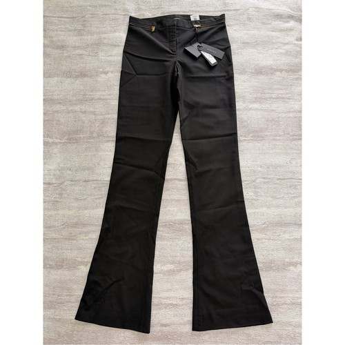 Pantalone donna svasato nero