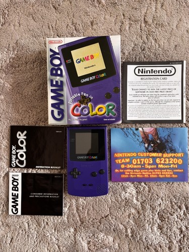 Nintendo game boy color viola - boy,