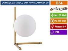 LAMPADA DA TAVOLO BRONZO IN