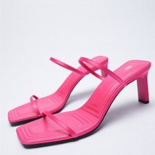 SANDALI DONNA ZARA TACCO CON