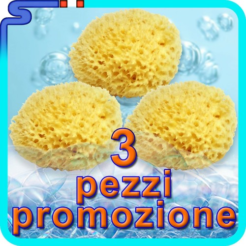 Tre spugne naturali - tre,