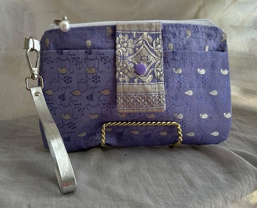 Borsa seta pochette - seta,
