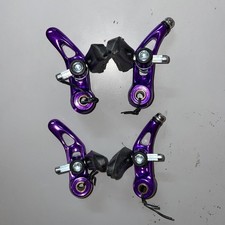 Coppie freni bici in ergal viola Vintage Cantilever brake mountain bike