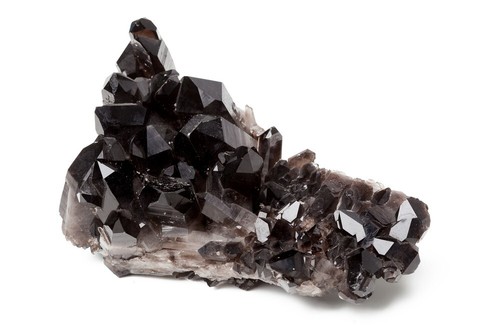Drusa quartz smoked - drusa, smoked'