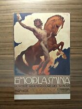VATTERONI cartolina pubblicitaria EMOPLASMINA