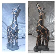 Scultura animale in legno