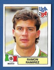 FIGURINA CALCIATORI PANINI USA 94 - RECUPERO - N.366 RAMIREZ - MEXICO