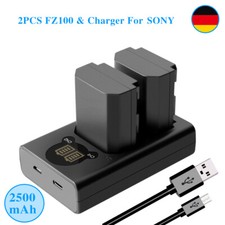 2x NP-FZ100 batteria + doppio