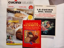 Cucina del 2000/Cucina naturale e macrobiotica/ 2 riviste 2 libri SPED.GRATUITA