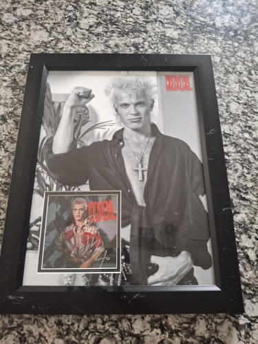 Billy idol firmato opaco - cd,
