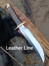 Coltello bowie fatto mano in - mano,