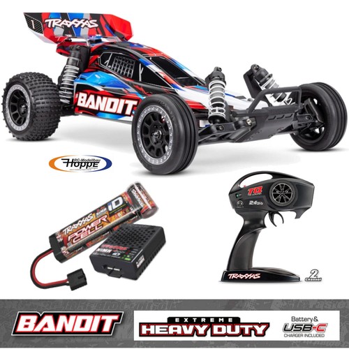 Traxxas trx24254 red bandit - traxxas,
