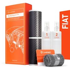 Voiture Seuils de Porte Film Protecteur pour Fiat 500e 332 Optique de Carbone