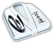 Adesivo auto karate kimono