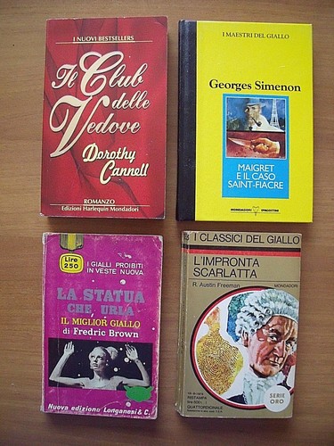 Quattro libri gialli - libri, buone