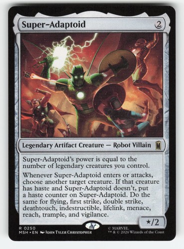 Super adaptoid msh 250 - 250, nm