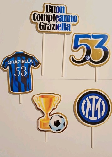 Decorazioni per torte calcio - per,