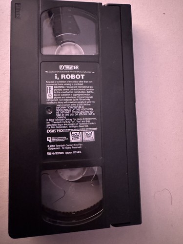 Robot vhs hd video - hd,