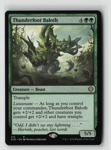 Thunderfoot baloth 213 starter - thunderfoot,